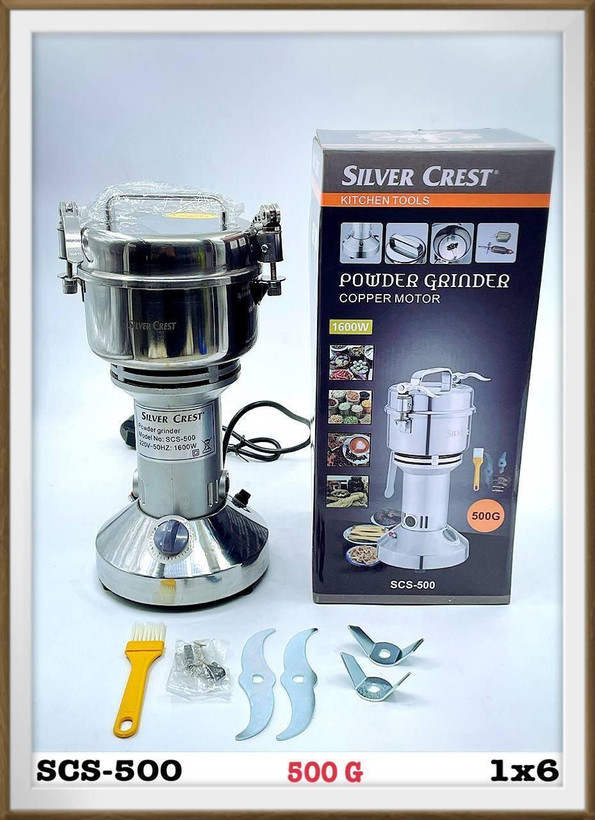 اسیاب صنعتی ۵۰۰گرم سیلور کرست