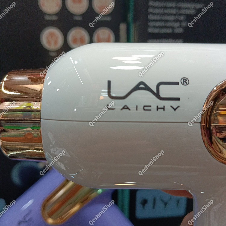 مینی ماساژور تفنگی شارژی دیجیتال LAC مدل L-844MG (طراحی لوکس همراه با 4 سری