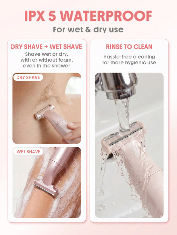 ماشین اصلاح بدن تک تیغ one blade شیگلم ضدآب