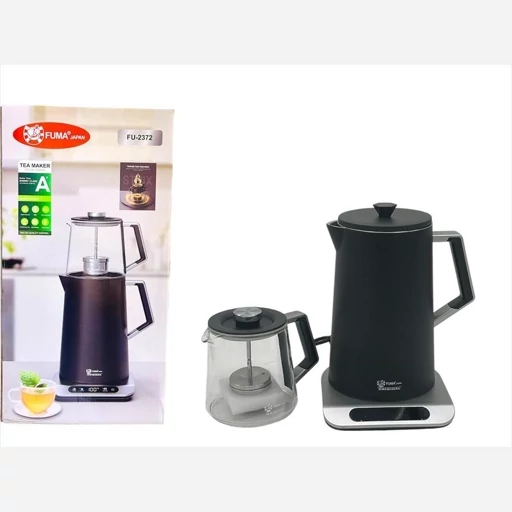 چای ساز فوما مدل FU2372 ظرفیت کتری ۱.۷ لیتر با کتری استیل ضد زنگ