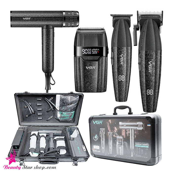 ماشین اصلاح وی جی آر مدل V640S4 ۴ در ۱