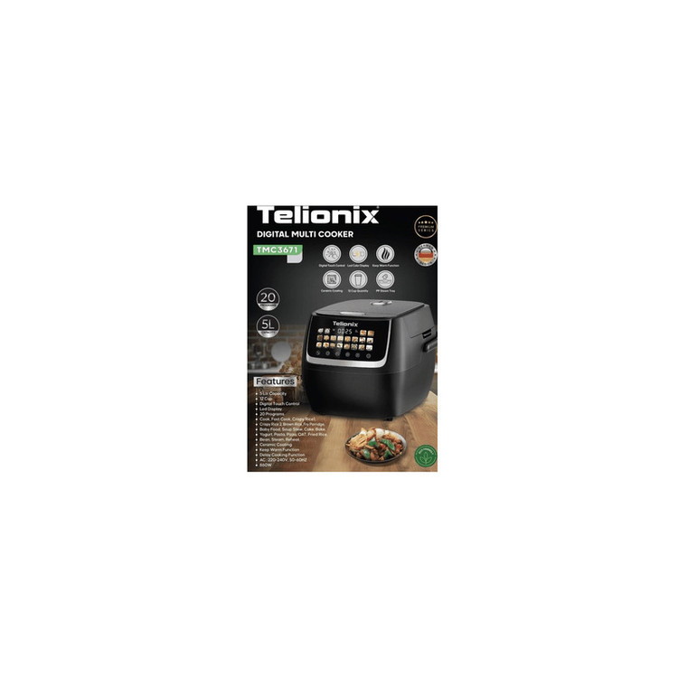 مولتی کوکر 6 لیتری تلیونیکس مدل TMC3671